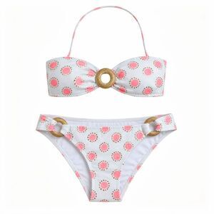 VICTORIA'S SECRET COASTAL RESORT VACATION BEACH LAKE SHINEY BIKINI  SIZE SMALL